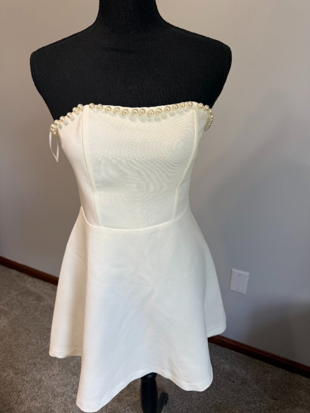 Altar'd State Mini White Dress